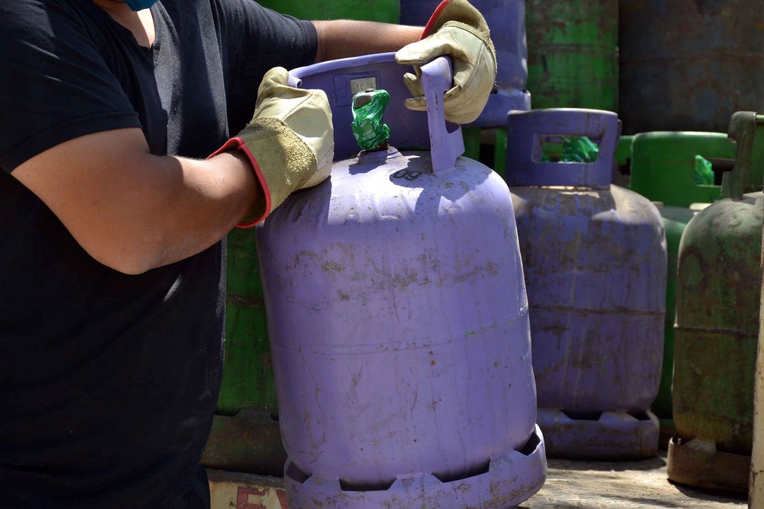gas envasado garrafa 10kg