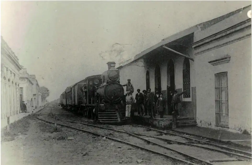 El ferrocarril Primer Entriiano marcó un hito en la ciudad.