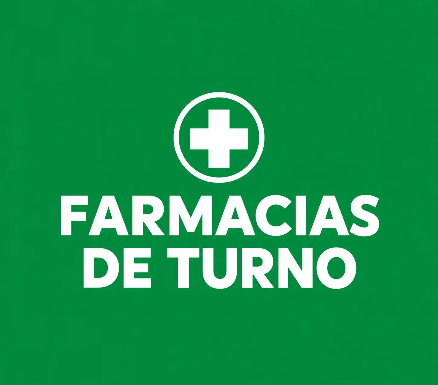 Farmacias de turno en Concordia