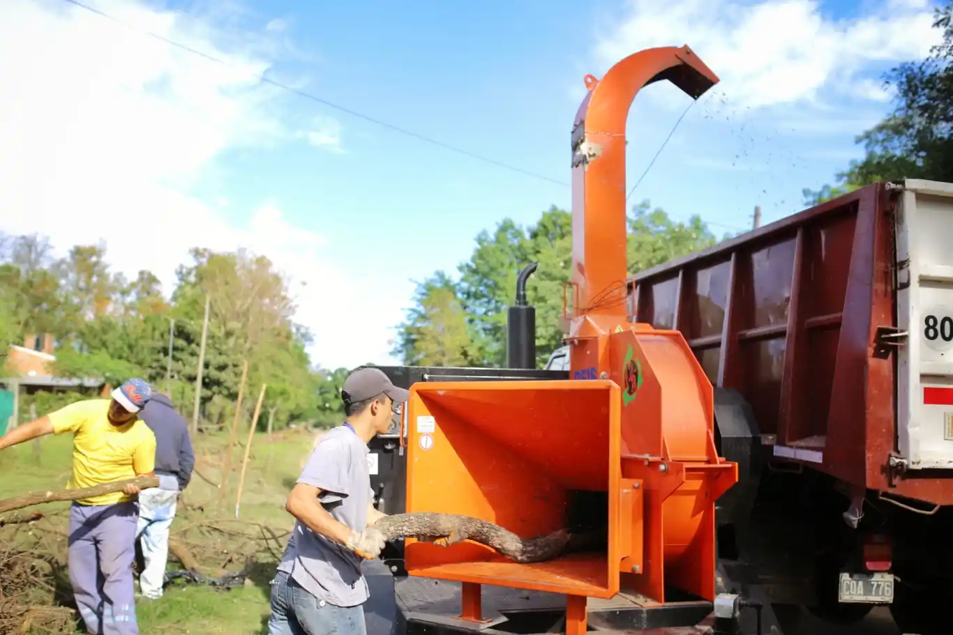 El Municipio adquirió una chipeadora