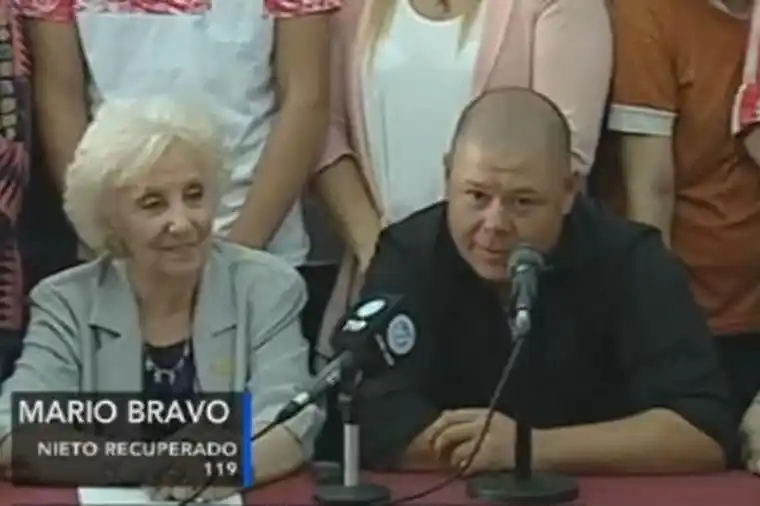 Carlotto presentó a Mario Bravo, el nieto recuperado 119