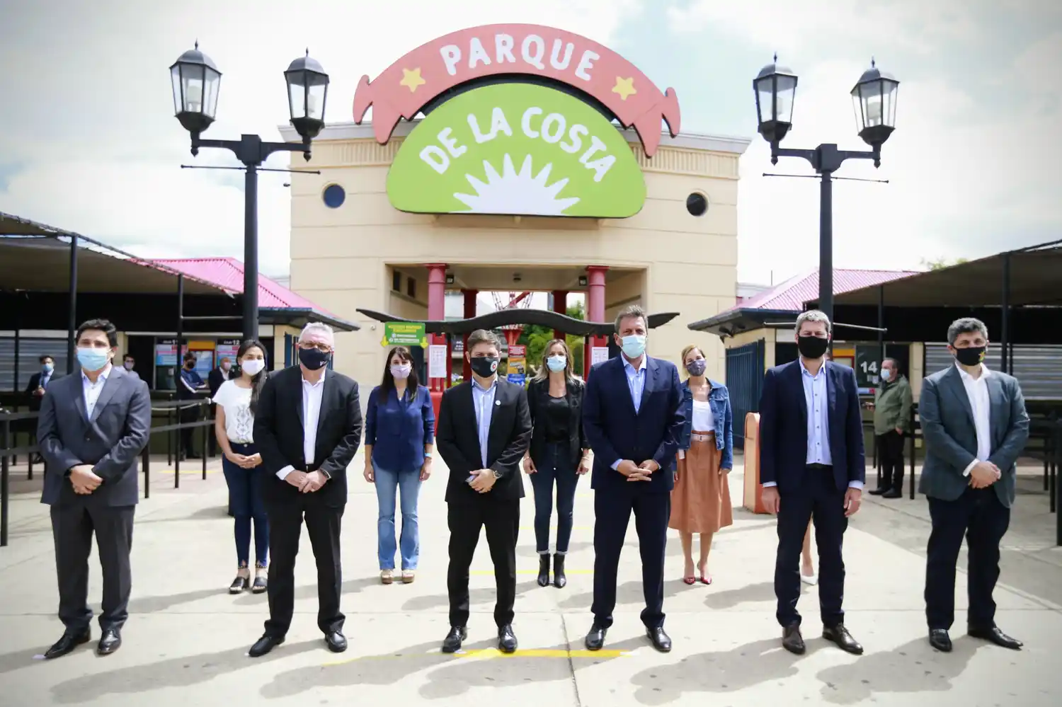 Massa: “La apertura del Parque de la Costa es el camino que estamos enfrentando, el de defender cada puesto de trabajo”