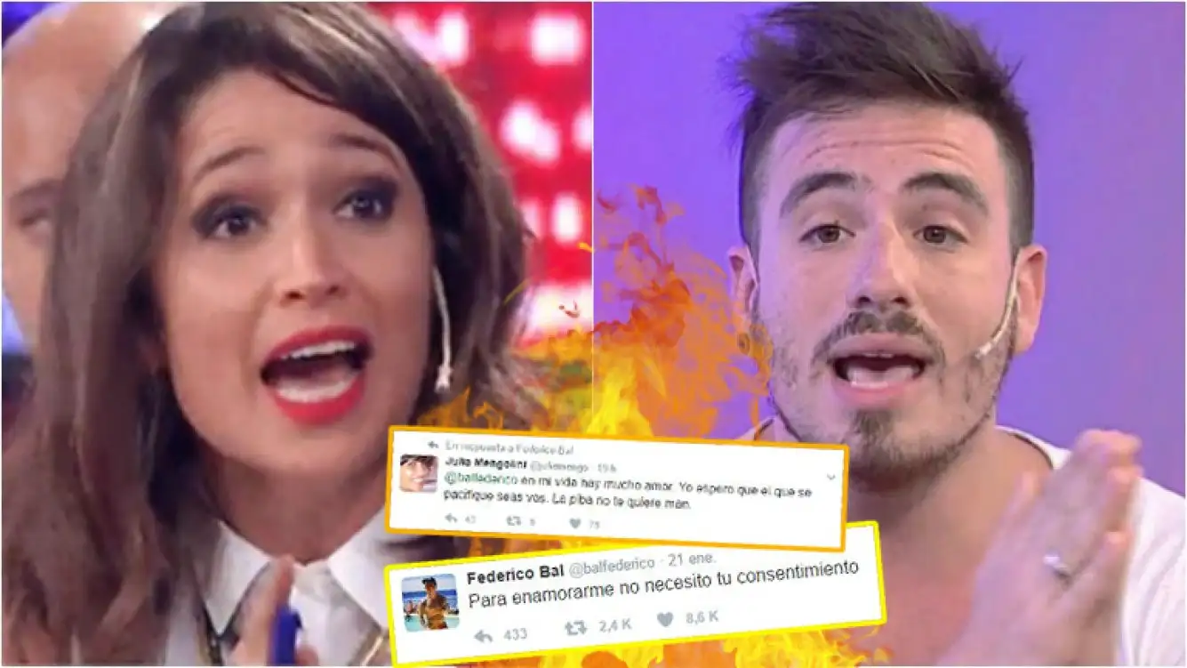 Escandaloso cruce entre Julia Mengolini con Fede Bal por Laurita: "La piba no te quiere, man"