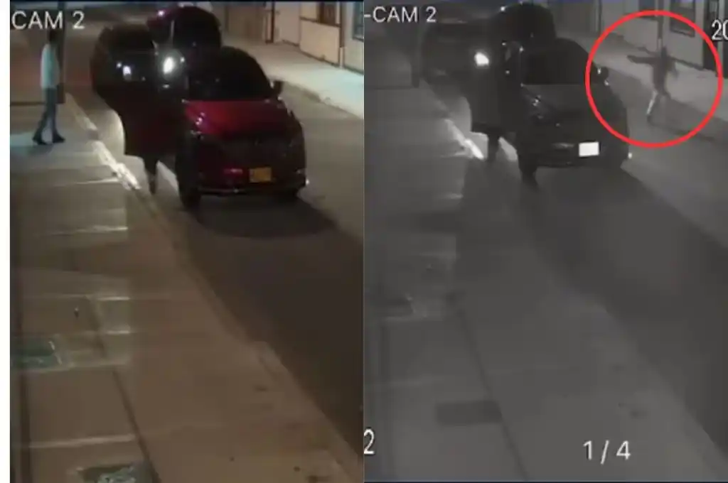 Intento de robo en Bogotá