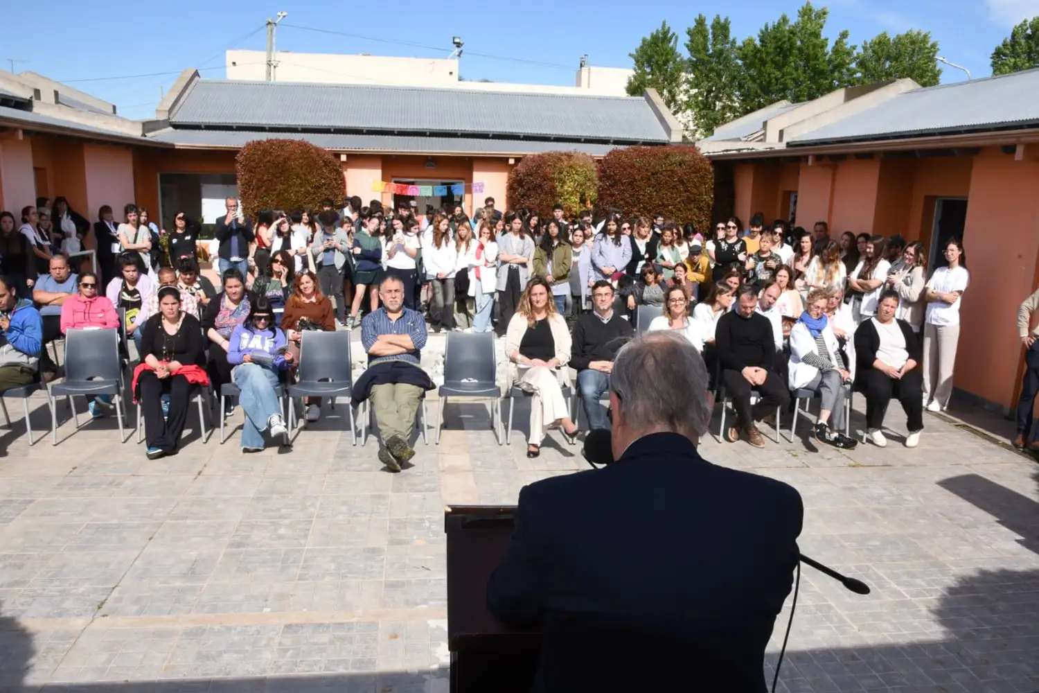 El Centro de Día Tita Brivio, a pleno durante la jornada por el Día Mundial de la Salud Mental.
