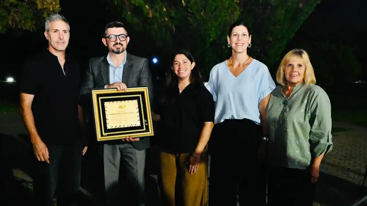 El intendente Fuyana encabezó los actos por los 100 años del municipio de Altos de Chipión