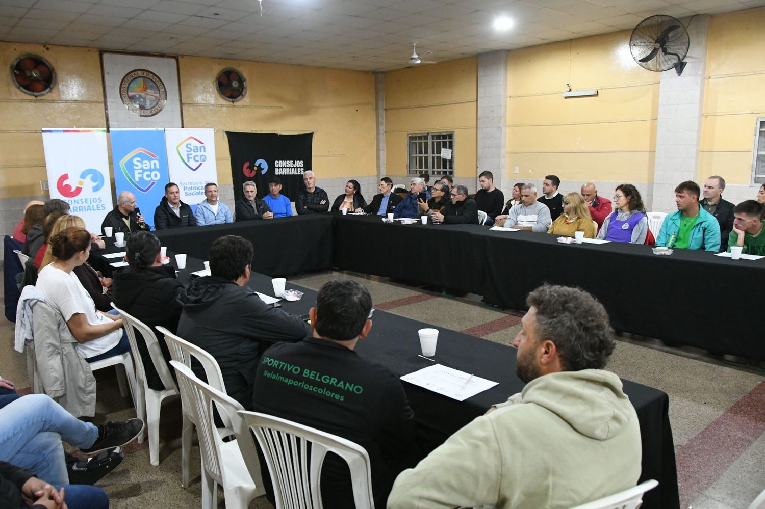 Se conformó el Consejo Barrial de Prevención y Convivencia en barrio Sáenz Peña