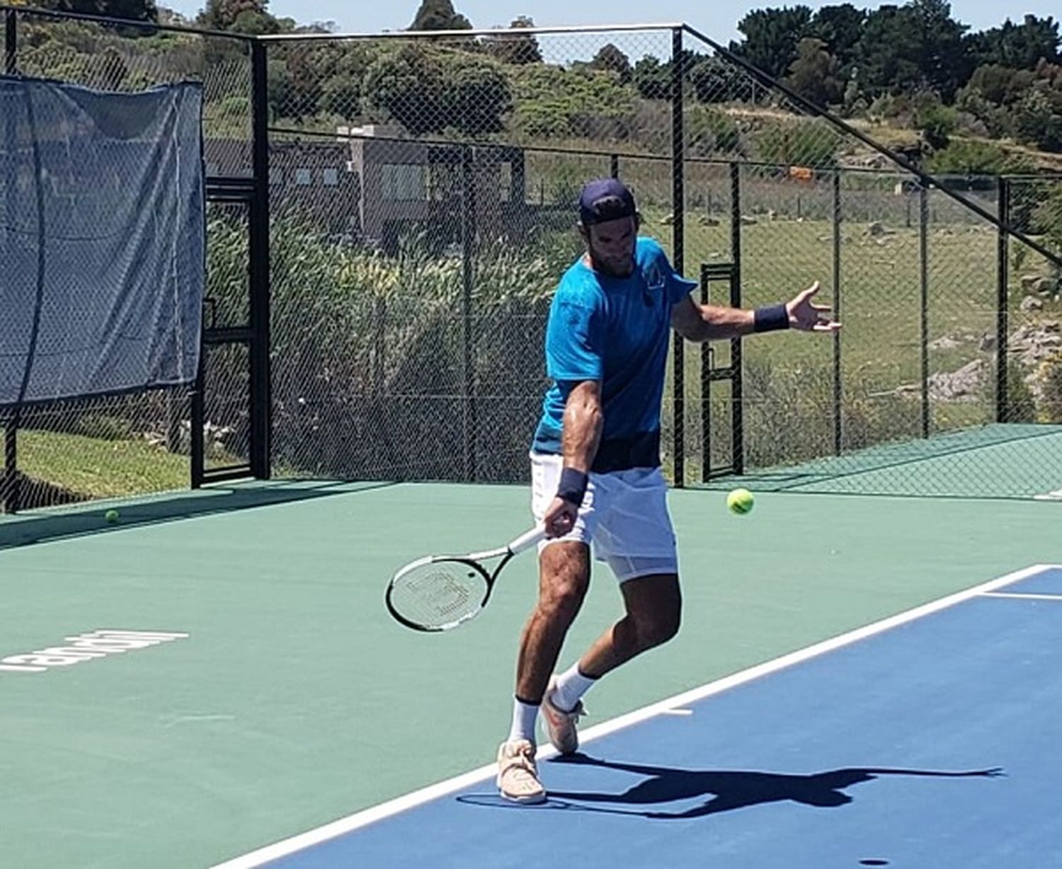 Del Potro se prepara en Tandil para la vuelta al circuito