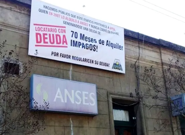 Anses no paga el alquiler de su local en Arrecifes desde hace 70 meses