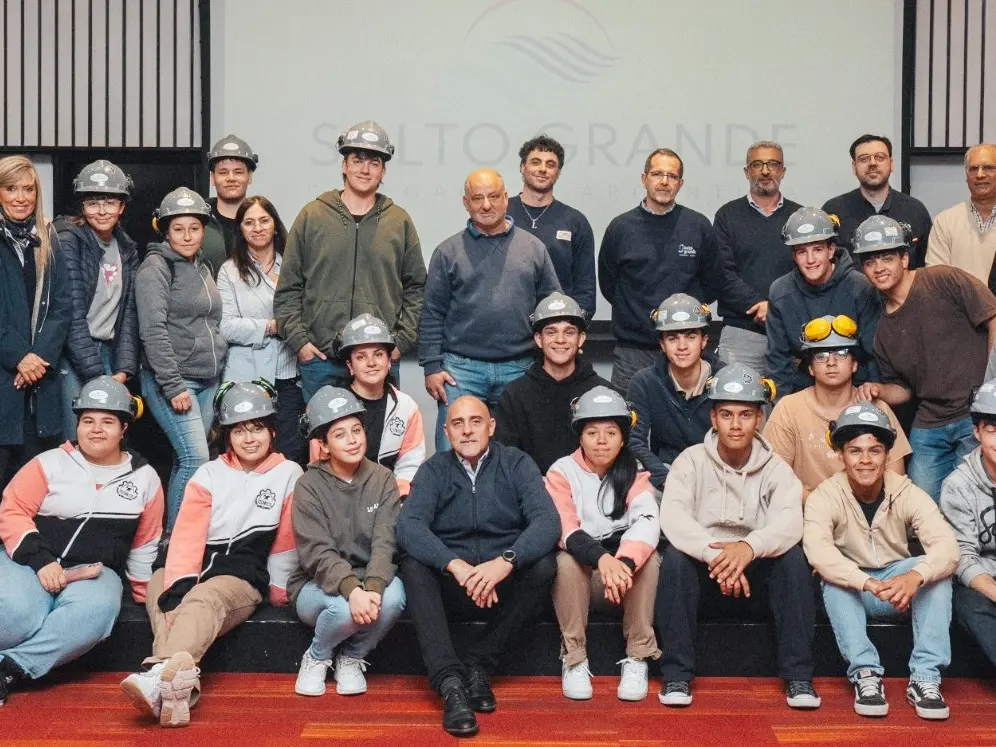 Con pasantías en el complejo hidroeléctrico, la Delegación Argentina de Salto Grande potenció la formación técnica profesional durante 2025