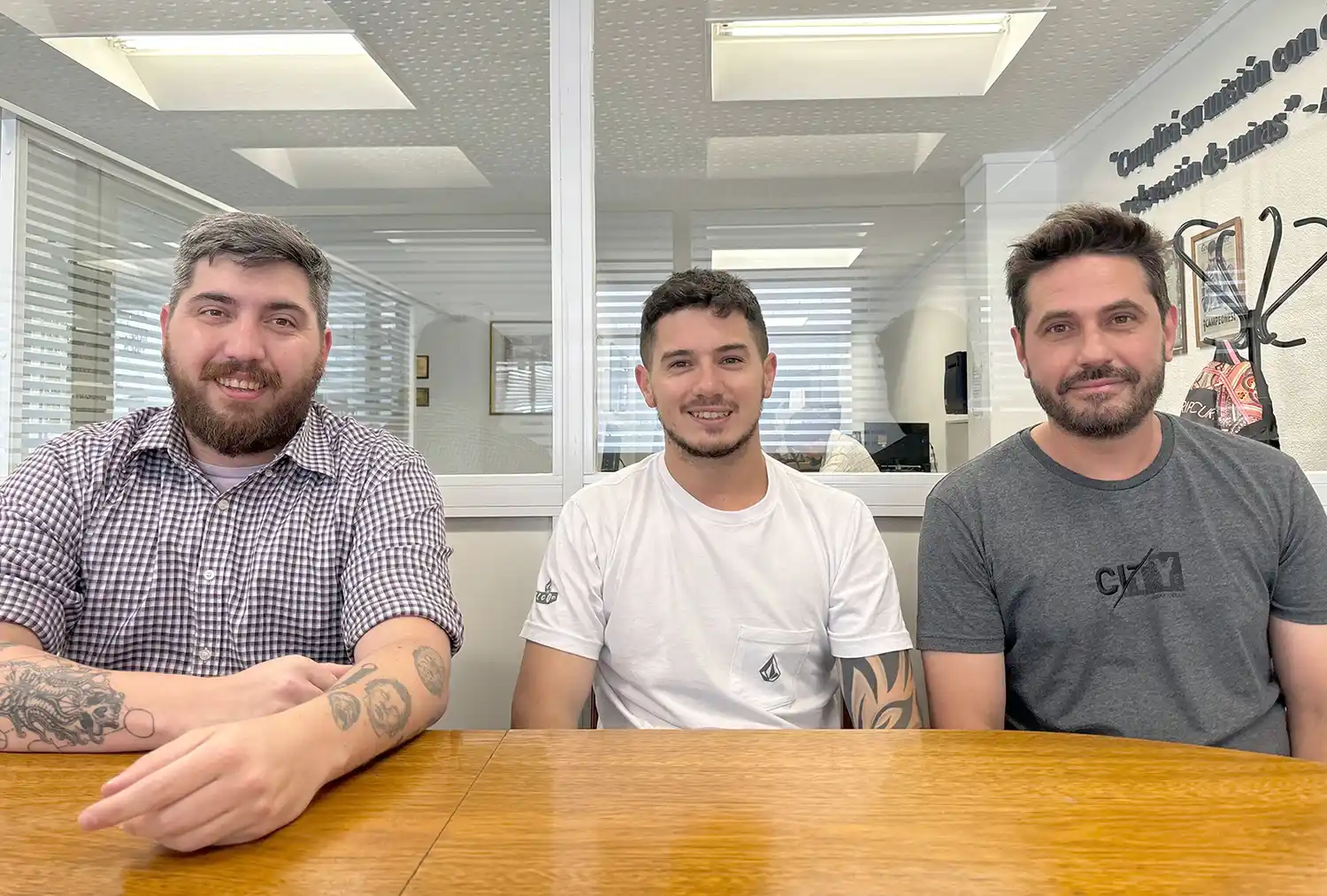 Mr. Portland. Sus integrantes se preparan para una nueva presentación