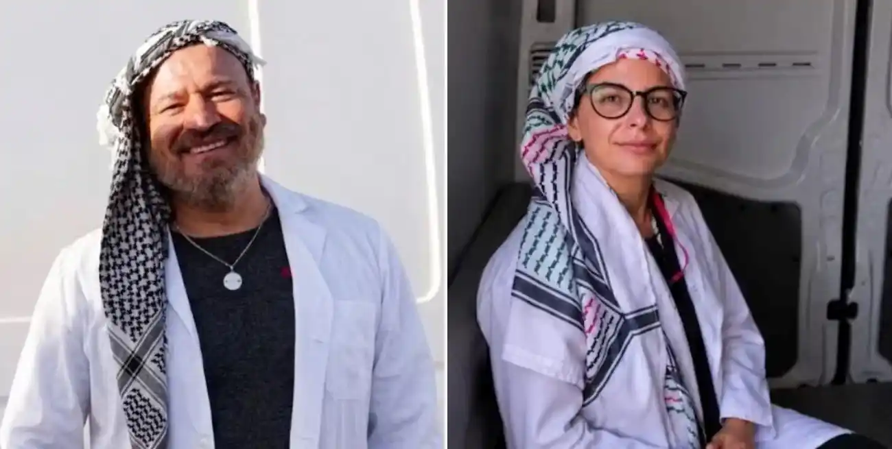 Lucas Ezequiel Aguilera y María Paula Giménez.