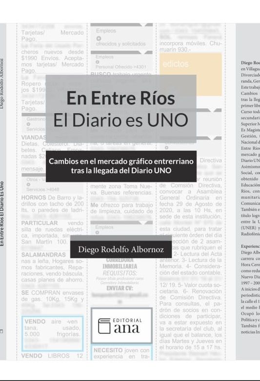 Un libro que busca reflejar los cambios del mercado gráfico entrerriano en la década del 90