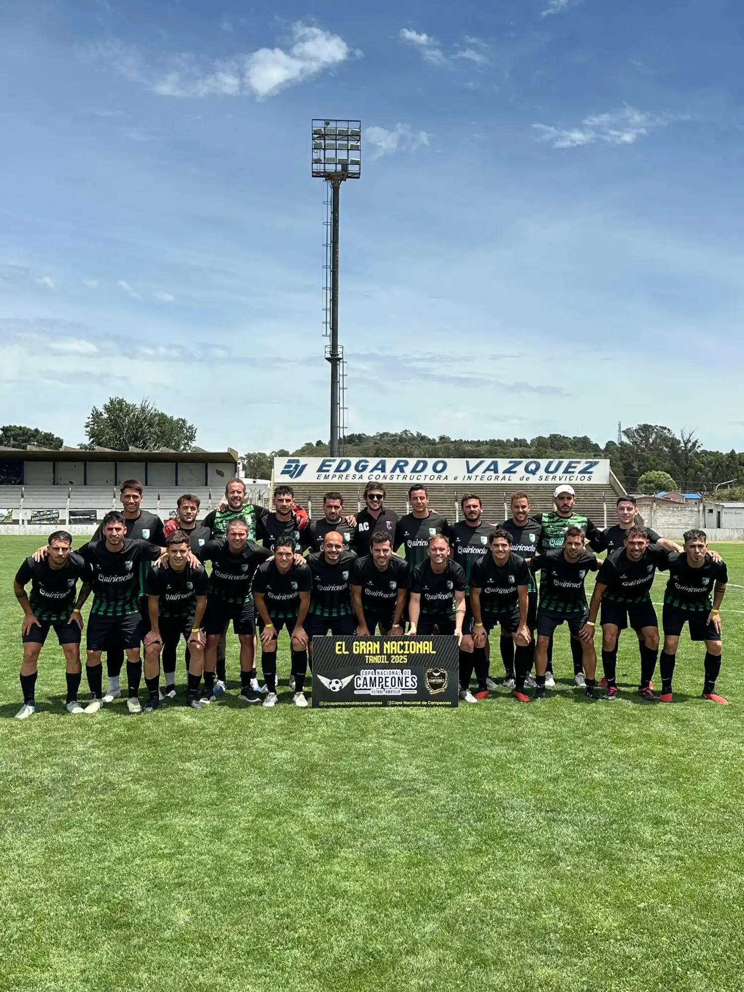 Quiricocho en la final de la Copa Nacional de Campeones