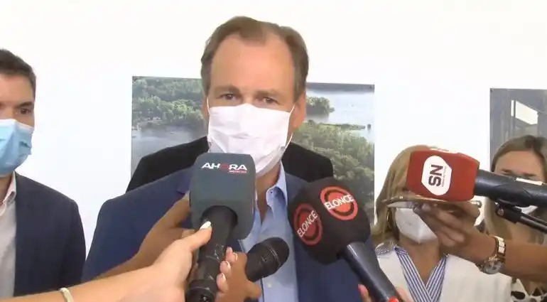 Clases: "Queremos lograr la presencialidad plena", dijo Gustavo Bordet