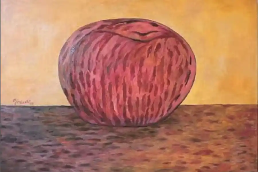 La manzana 80 × 120 cm 
</p><p>IG Lili Giraudo