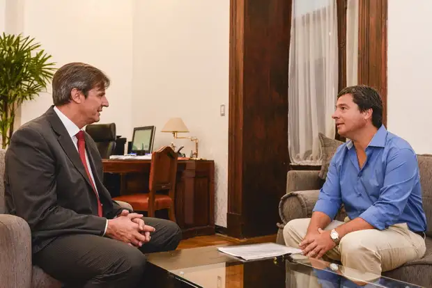 Bahl recibió a Zavallo para analizar proyectos legislativos