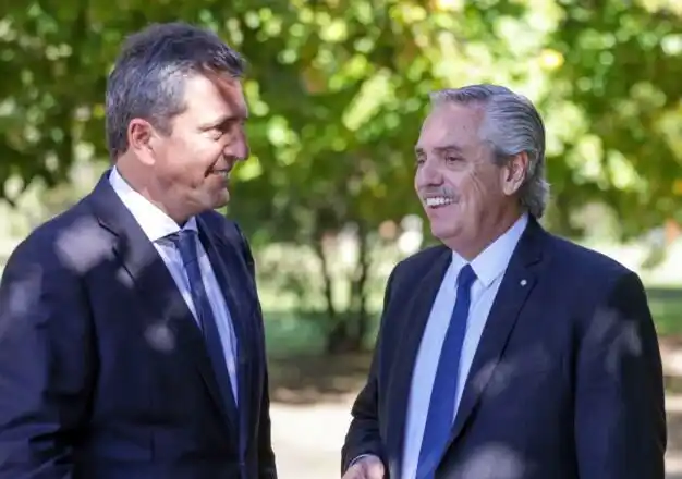 En medio de la crisis cambiaria, el Presidente recibió a Massa