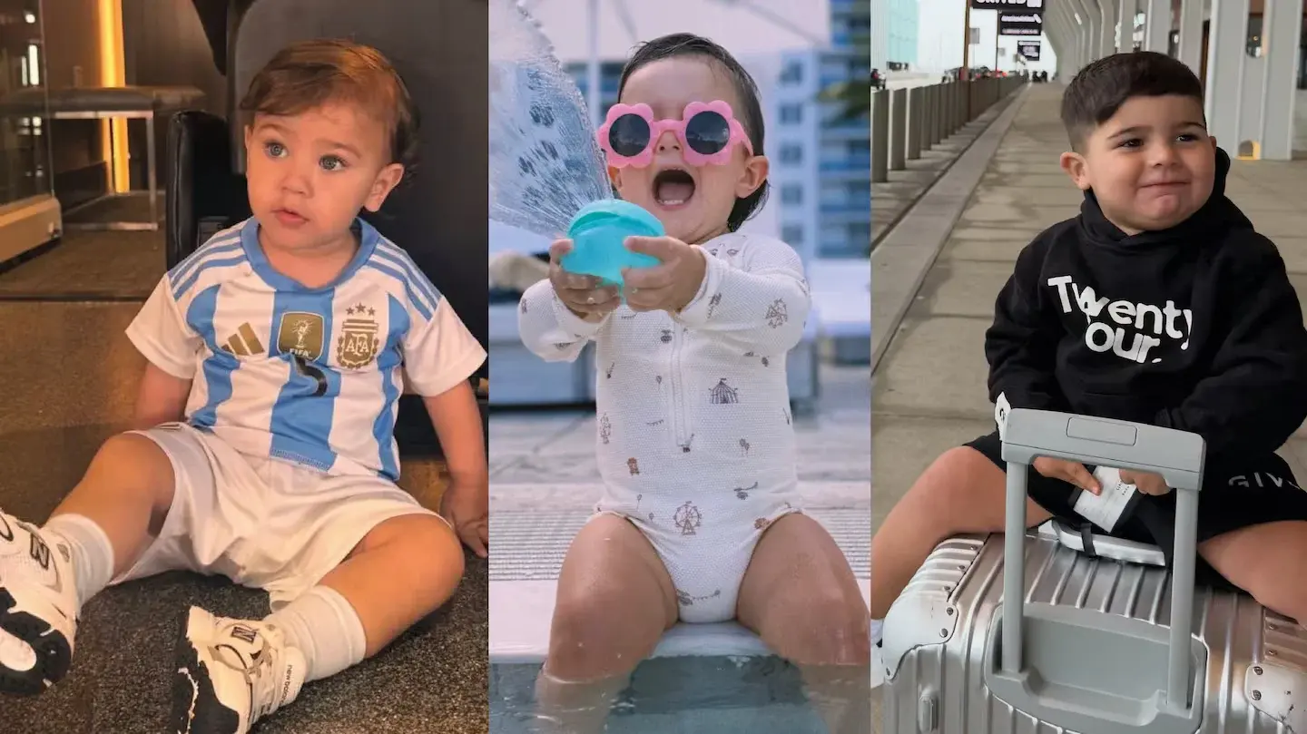 La “mini Scaloneta”: los hijos de los jugadores de la Selección que se roban todas las miradas