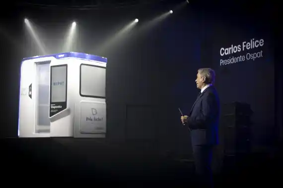 OSPAT presentó Hola Doctor! ESTACIÓN DIAGNÓSTICA