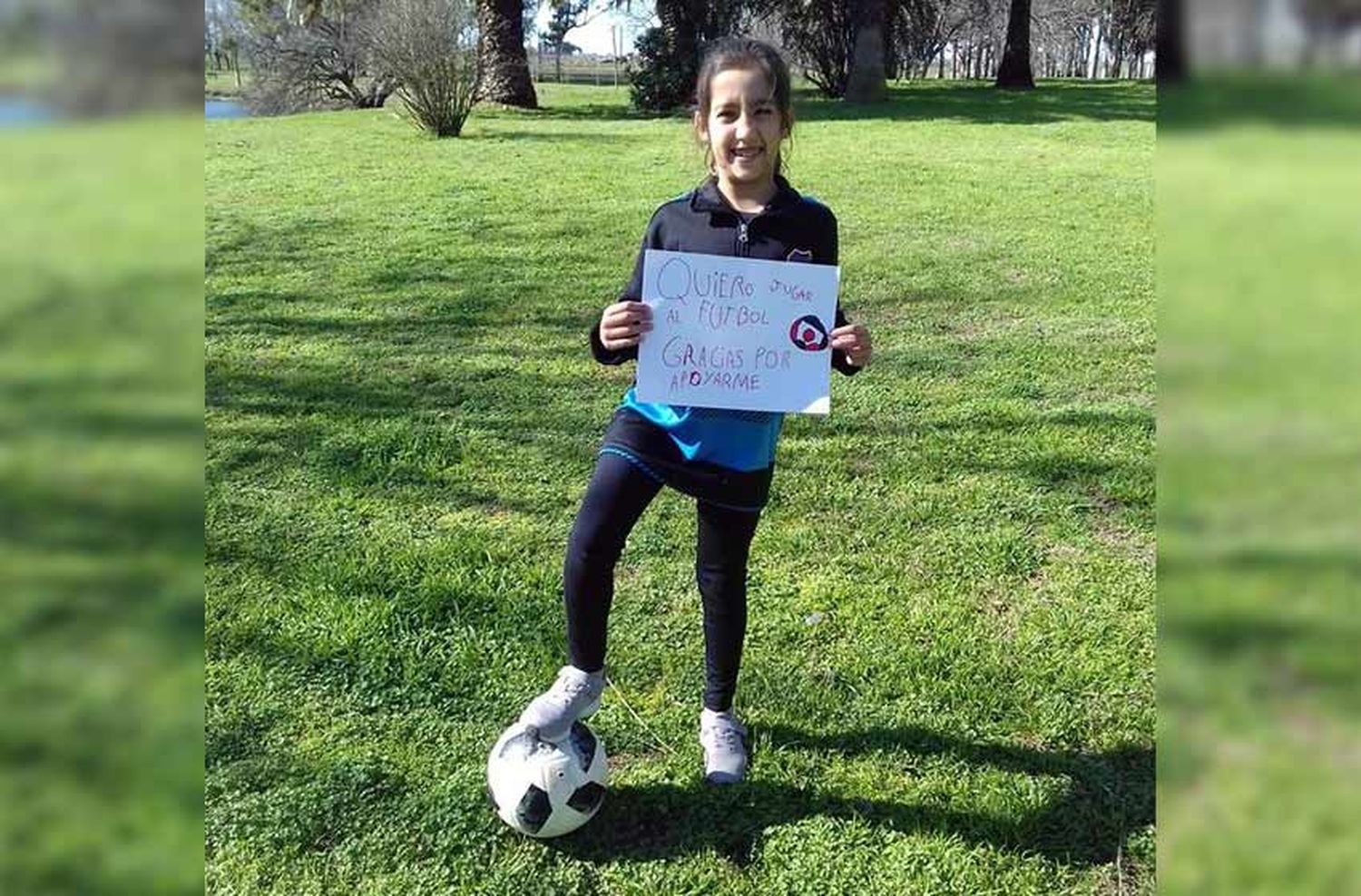 Sueño cumplido: Candelaria Cabrera podrá jugar al fútbol en la liga de Santa Fe