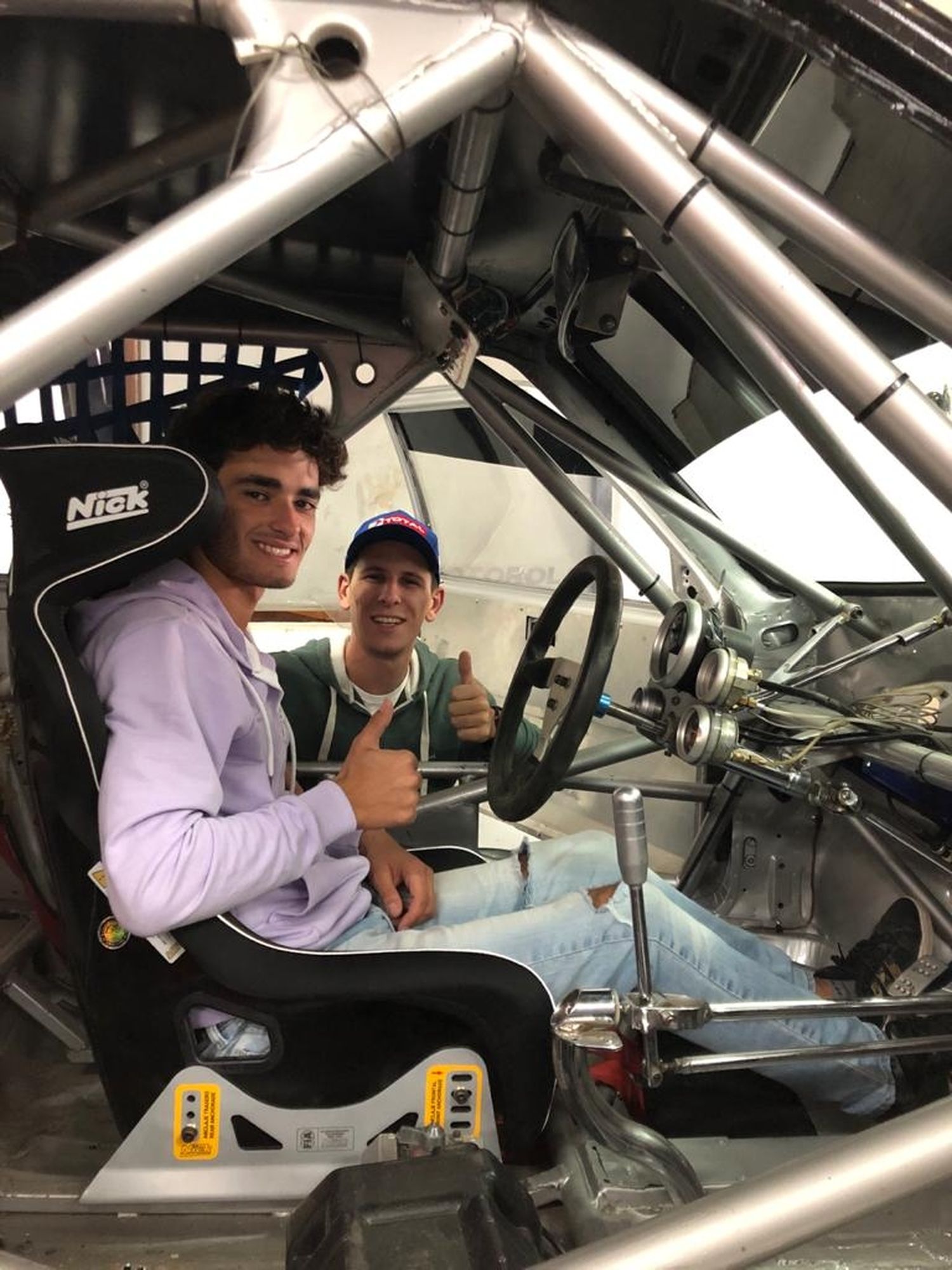 Macuso y el desafío con el auto campeón de Bayala