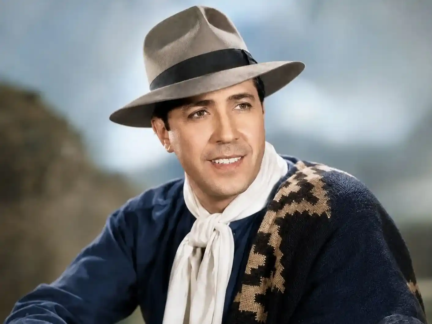 Carlos Gardel, el "Zorzal Criollo".