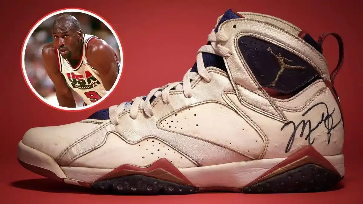 Las Air Jordan 7 'Olympic'