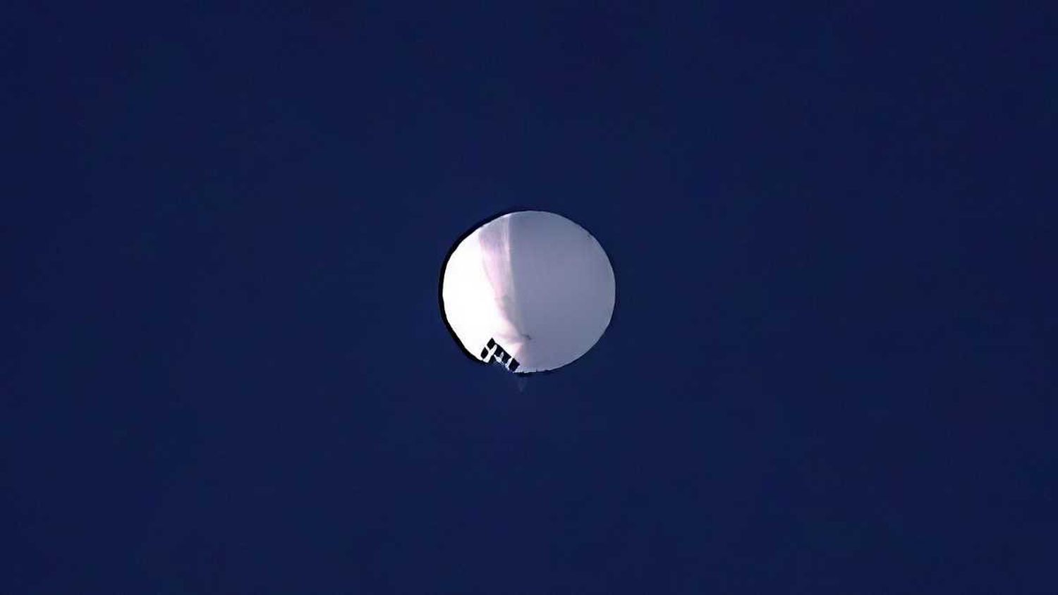 Chinese spy balloon hovering over the U.S.