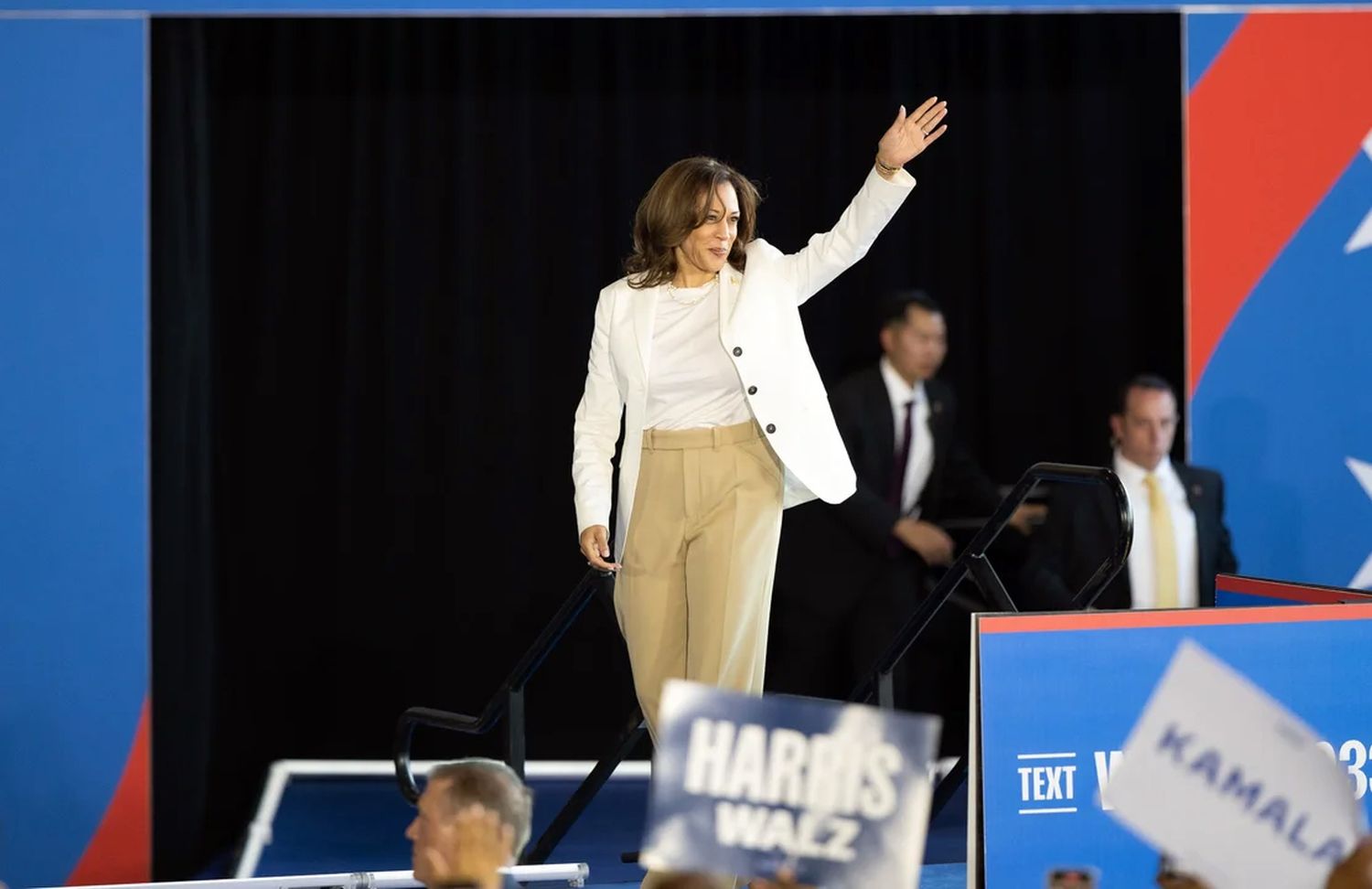 Kamala Harris esperará los resultados en Washington.