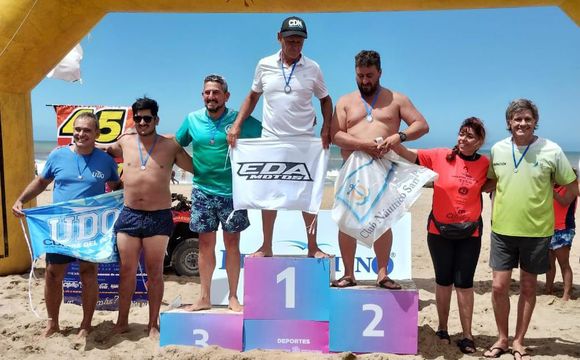 Aguas Abiertas: Fernando Bennazar se coronó en Villa Gesell