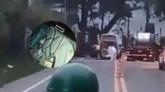 Se subieron a un camión como polizones y todo salió mal: FAMILIA VENEZOLANA MUERE APLASTADA EN MEDELLÍN