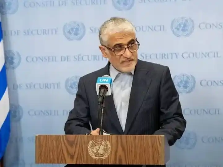 El embajador y representante permanente de Irán ante la ONU, Amir Saeid Iravani.