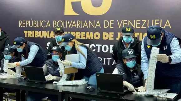 SALA ELECTORAL del TSJ va por 60% del «PERITAJE de las actas» del 28 de julio