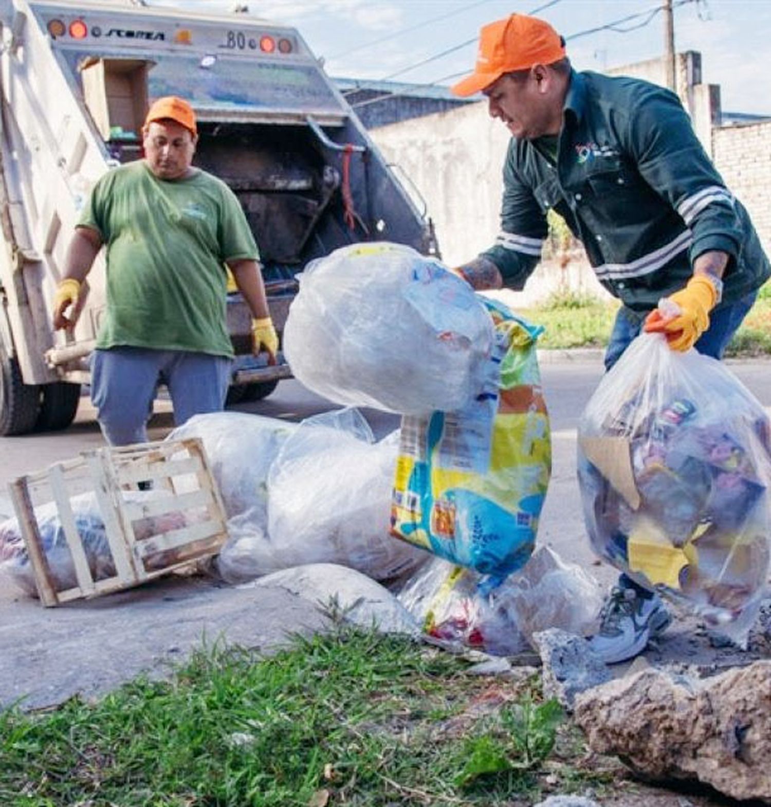 Recolección de residuos durante el fin de semana largo