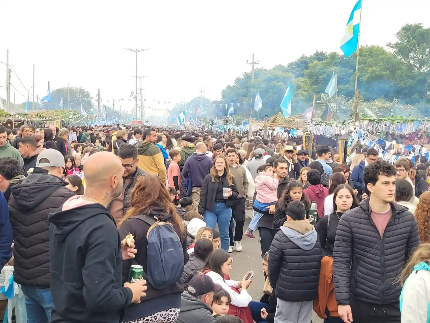 Más de 35.000 personas disfrutaron de la Fiesta del 25 de Mayo en el Corsódromo y sus alrededores