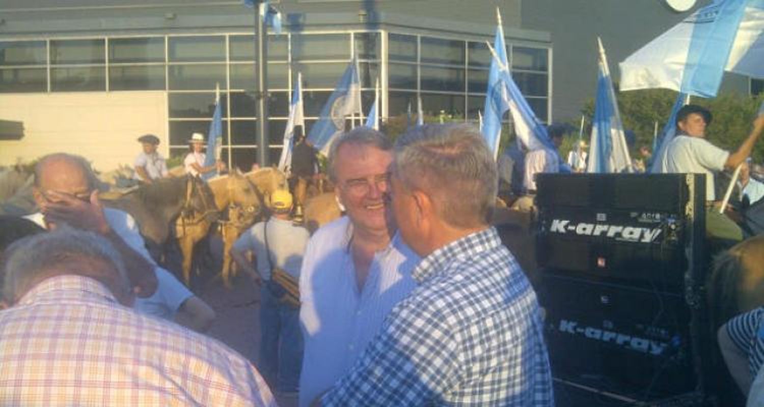 La Sociedad Rural participó del acto en defensa del predio de Palermo
