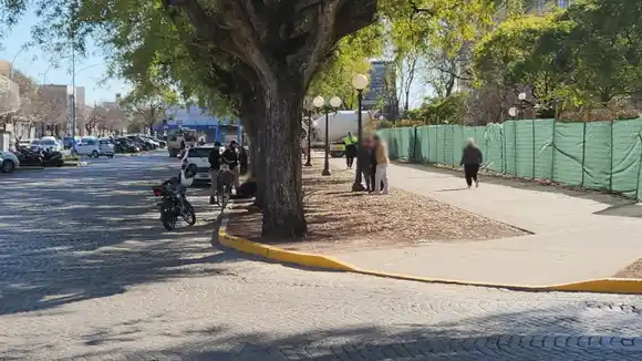 Insólito episodio en el centro: un menor fue retenido tras intentar llevarse un paquete de bolsas de consorcio