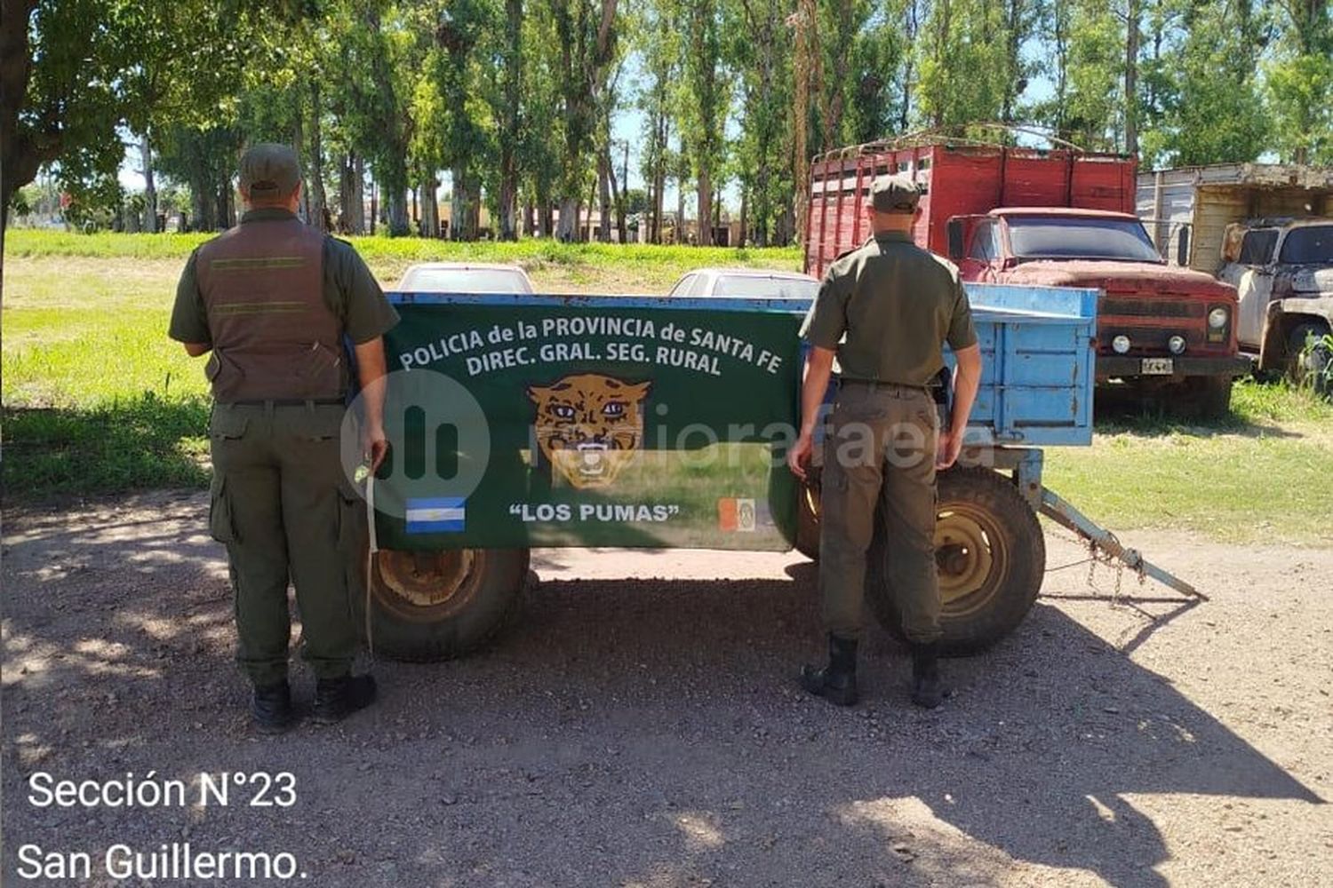 De buena fe, compró un acoplado que sería robado y lo entregó voluntariamente a “Los Pumas”