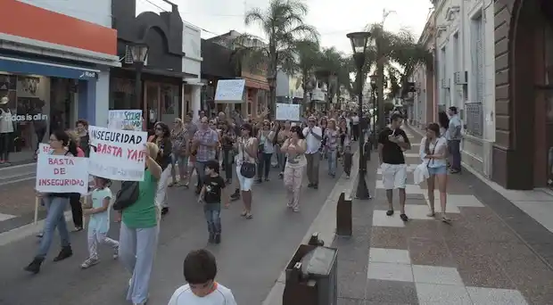 “Vivir sin miedo” realizó la marcha por seguridad con buena convocatoria