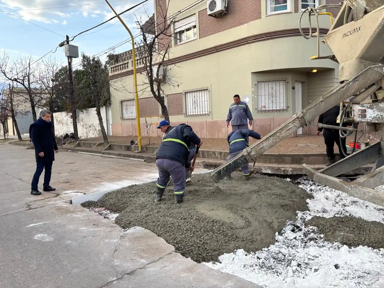 plan integral bacheo barrio sarmiento y barrio san francisco