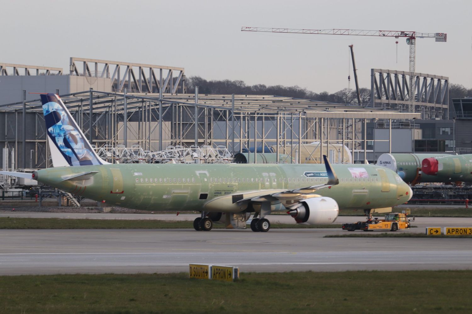 Más capacidad para su joya: Airbus inaugura nuevo hangar de producción para el A321XLR