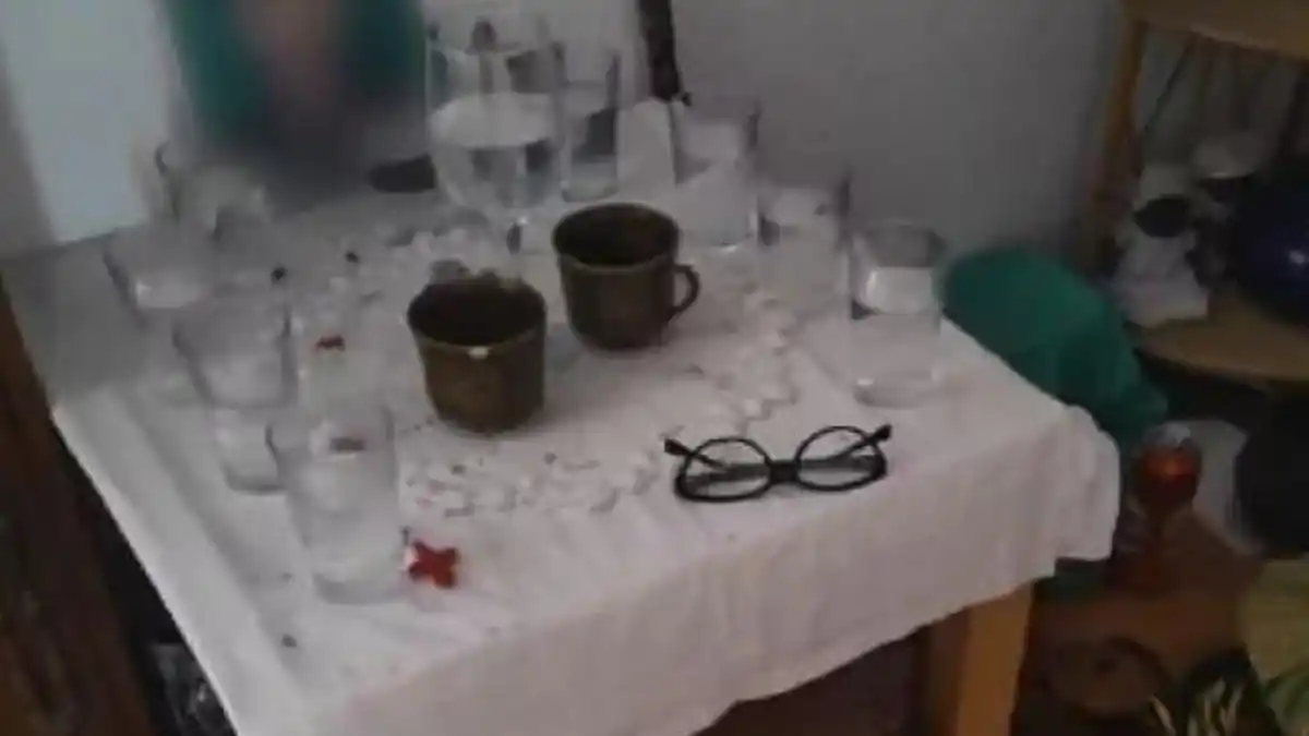 ¡SUEGRA PELIGROSA! Presa venezolana por montar un altar de magia negra para acabar con su nuera y nietos