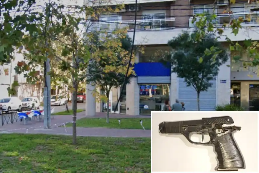 Entró a robar a una heladería de zona norte con un arma de juguete y quedó detenido