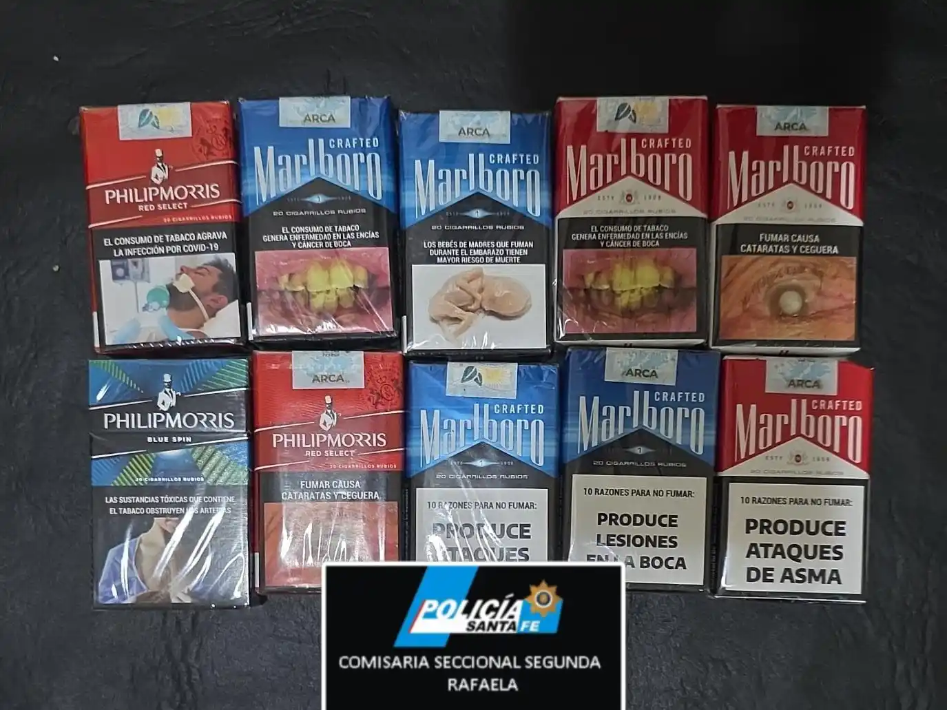 Aprehendieron a dos jóvenes por robar atados de cigarrillos de un almacén en Rafaela