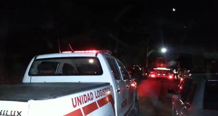 Incendio de vehículo