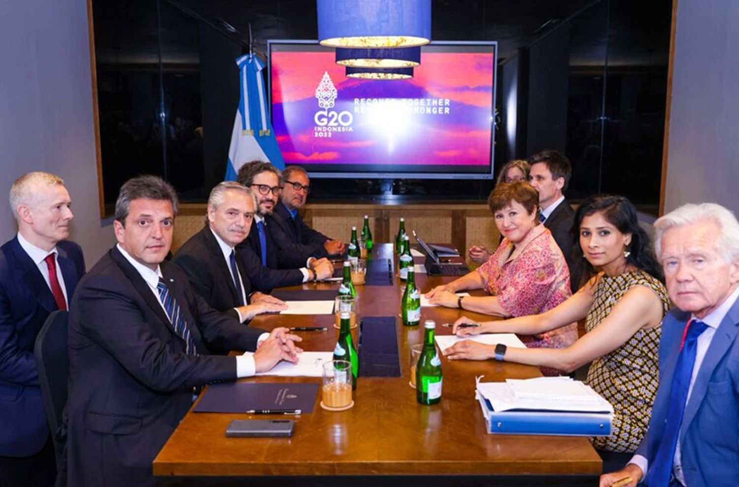 La directora del FMI se reunió con Alberto Fernández y destacó el “exitoso” rumbo del país