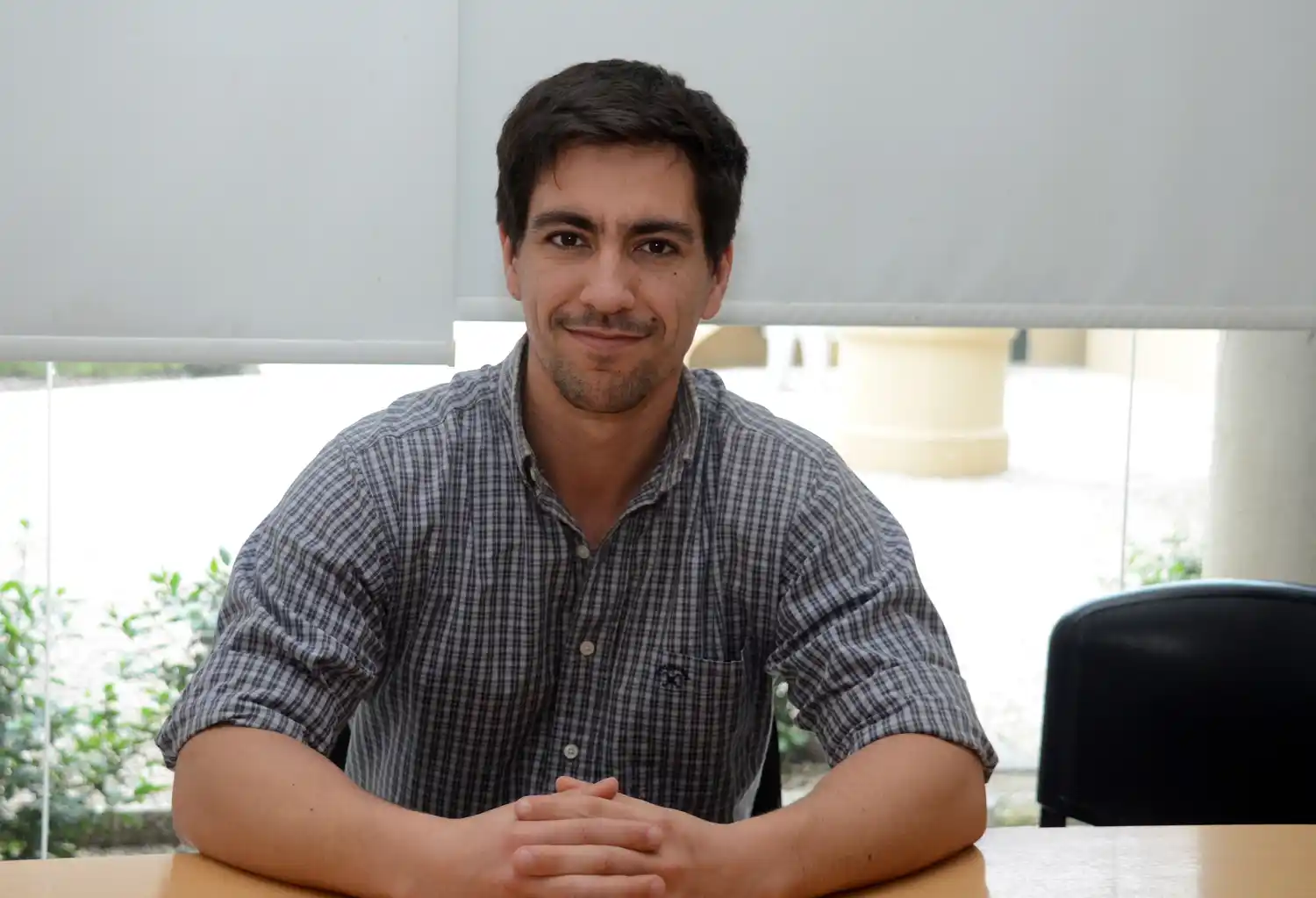 Juan Cruz Eguibegui, responsable de la OMIC.