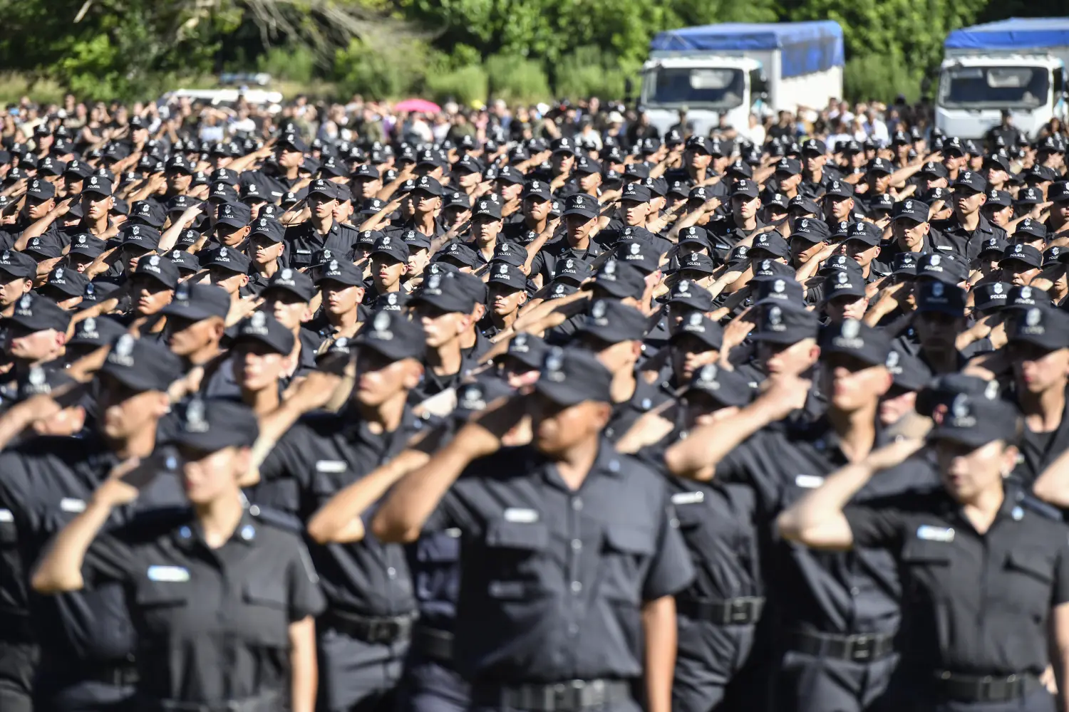 Policías asaltados en el conurbano