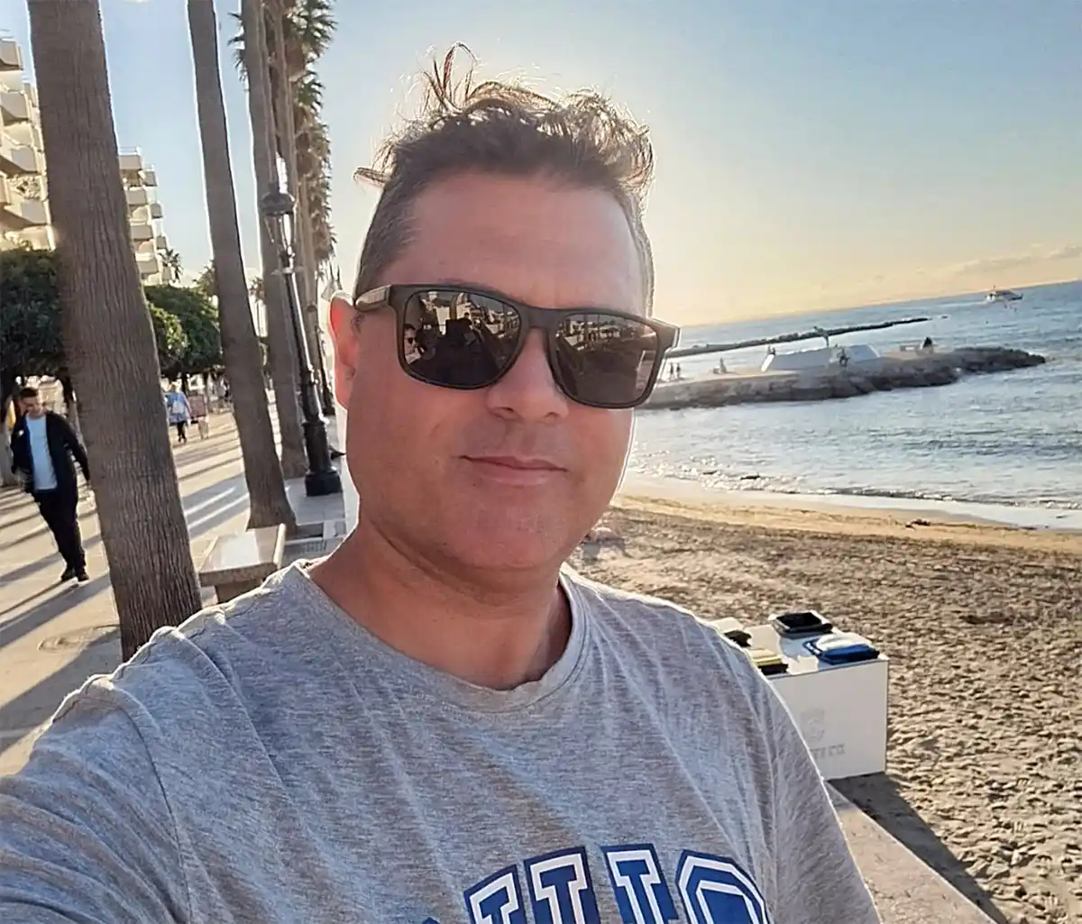 Claudio Eduardo Salvador. Reside en Marbella